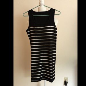 Black and white dress